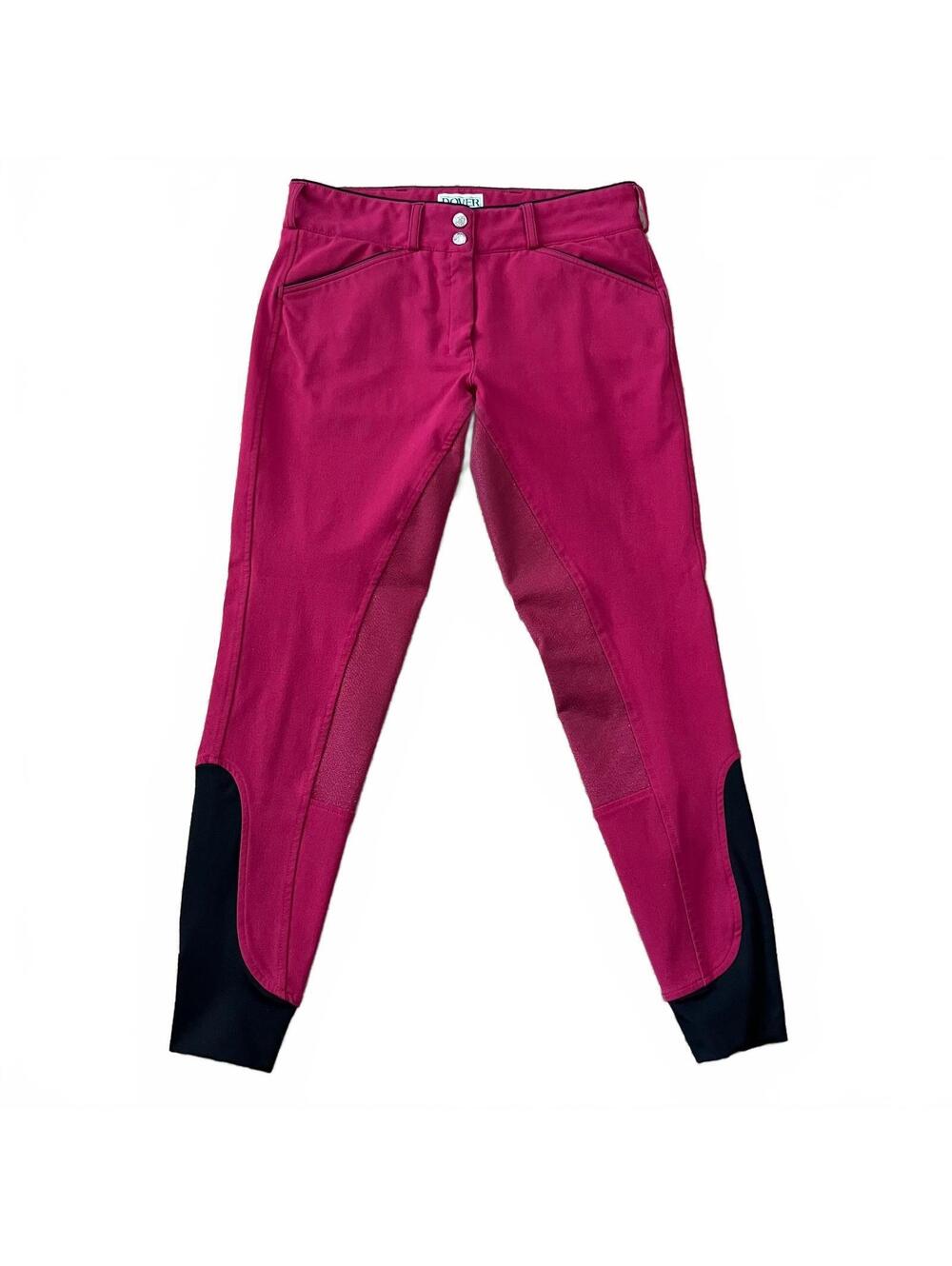 Dover Saddlery Womens Riding Pants Pink Size 28